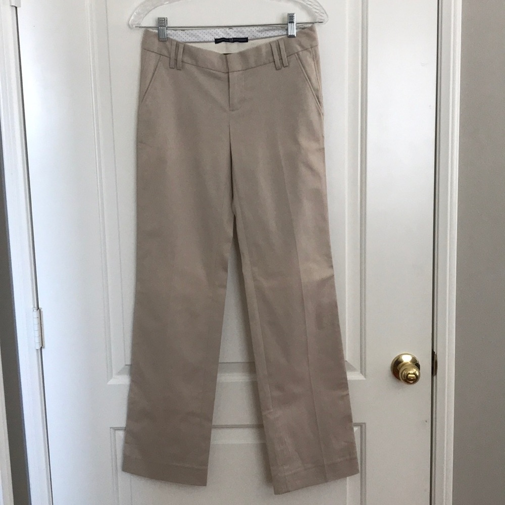 Gap Straight Leg Khaki Pants